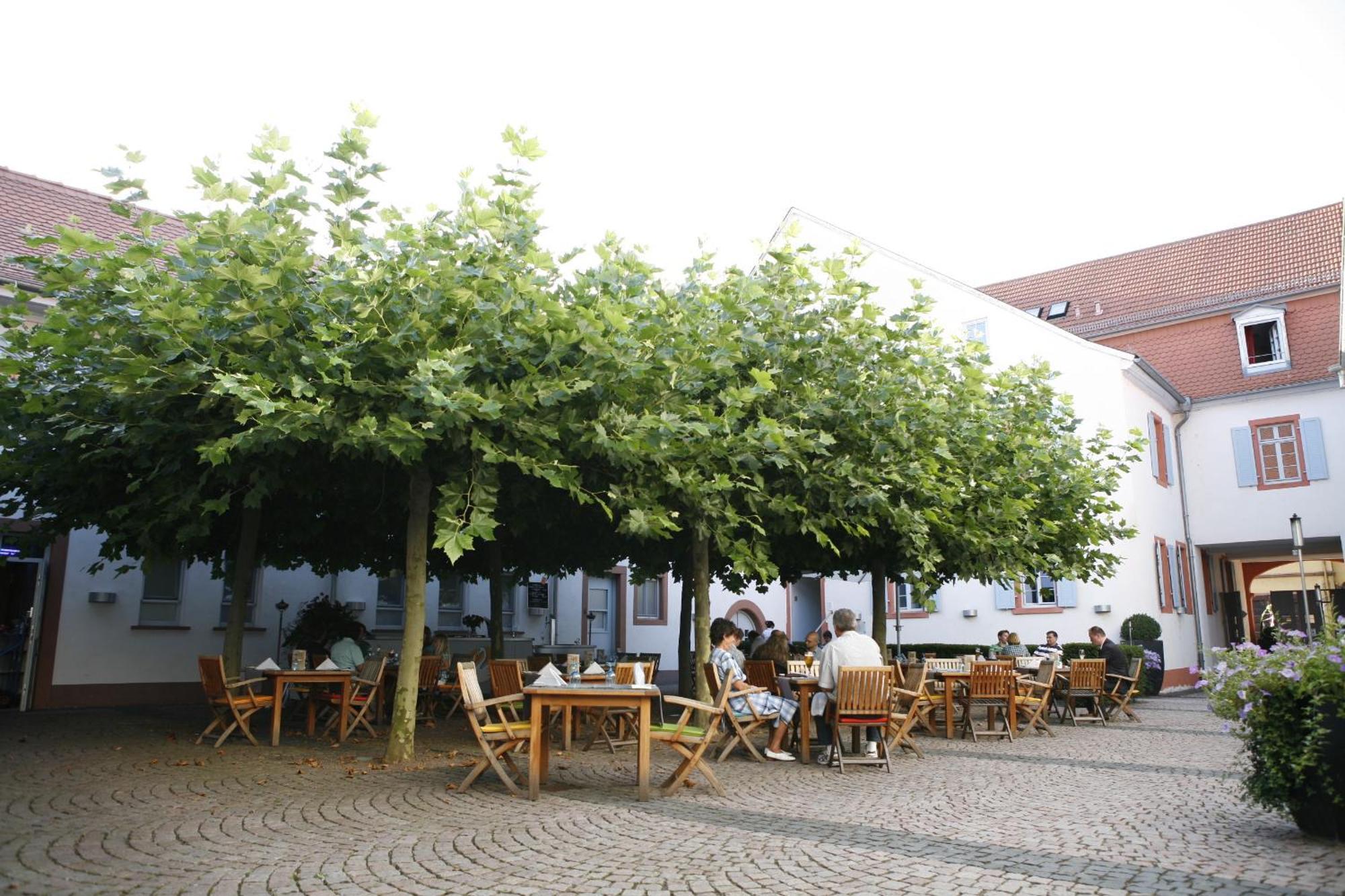 Landhotel Zum Schwanen Mit Restaurant Mona Liza Osthofen Buitenkant foto